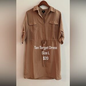 Target Tan Dress